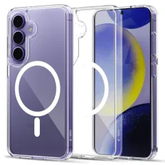 Samsung Galaxy S25 FE ümbris läbipaistev TECH-PROTECT FLEXAIR HYBRID MAGSAFE