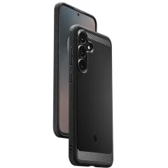 Samsung Galaxy S25 FE ümbris must SPIGEN RUGGED ARMOR