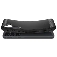 Samsung Galaxy S25 FE ümbris must SPIGEN RUGGED ARMOR