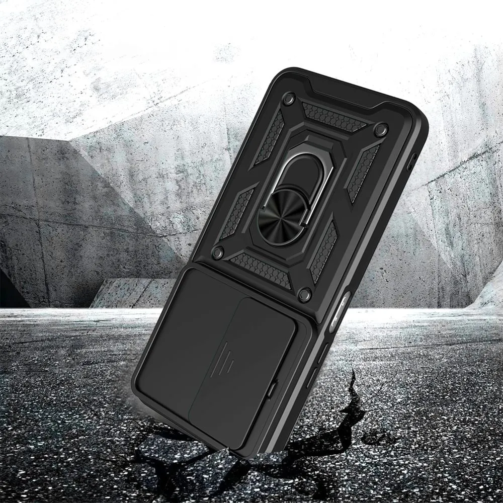 Xiaomi RedMi Redmi 15 4G / 5G ümbris must TECH-PROTECT CAMSHIELD PRO