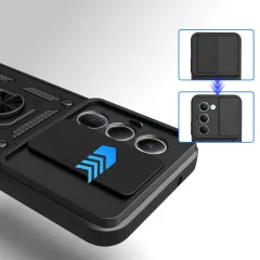 Xiaomi RedMi Redmi 15 4G / 5G ümbris must TECH-PROTECT CAMSHIELD PRO