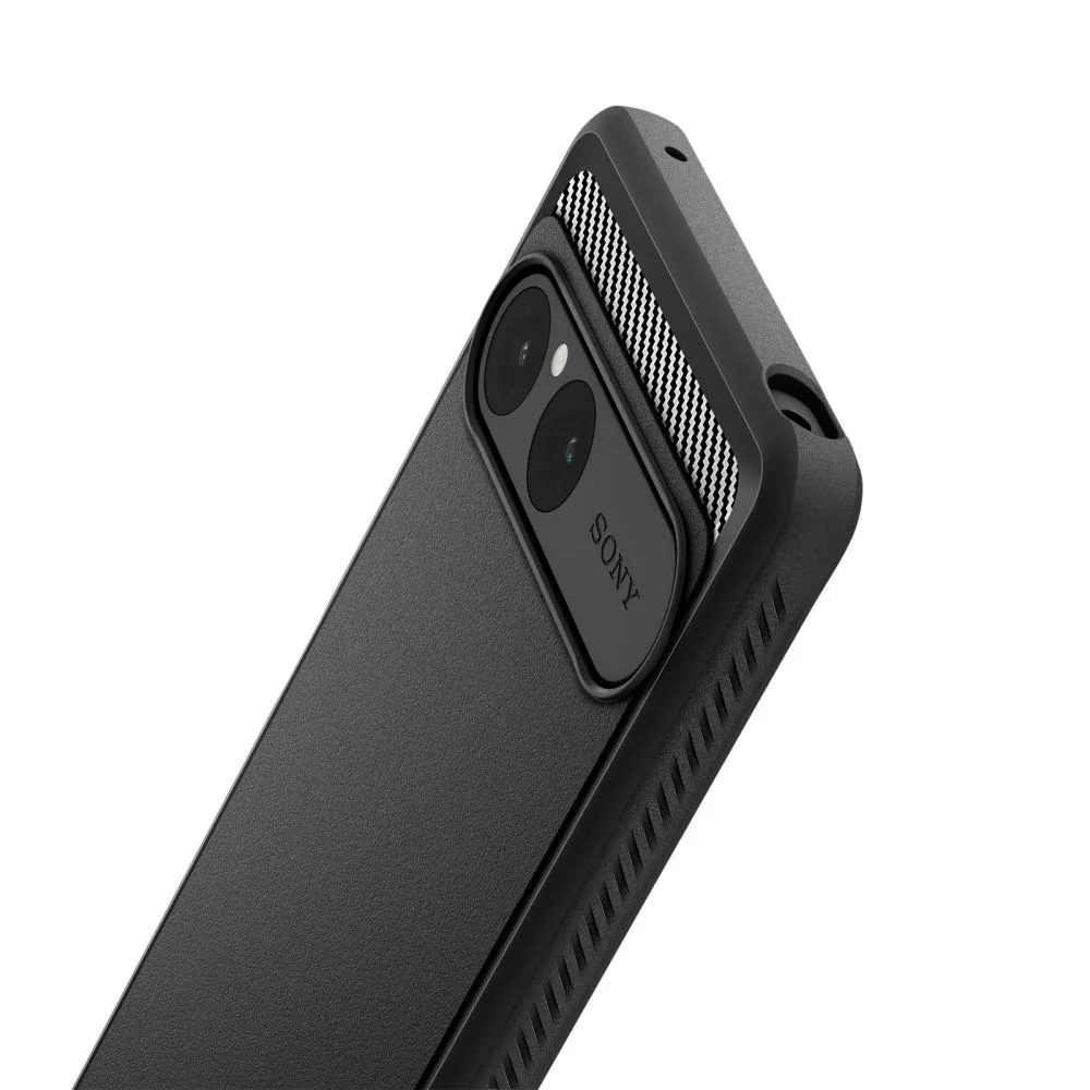 Sony Xperia 10 VII чехол черный SPIGEN RUGGED ARMOR