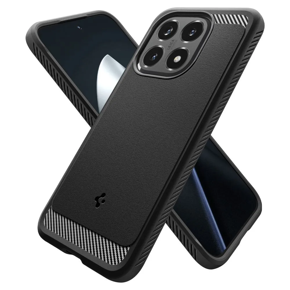 Xiaomi 15 15T ümbris must SPIGEN RUGGED ARMOR
