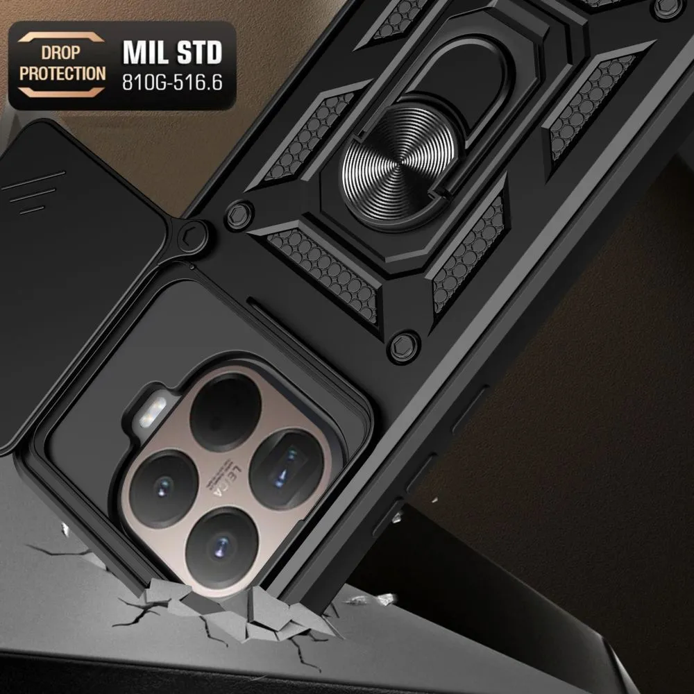 Xiaomi 15 15T Pro case black TECH-PROTECT CAMSHIELD PRO