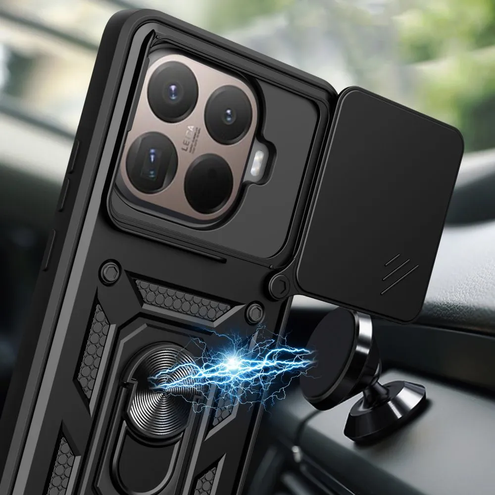 Xiaomi 15 15T Pro case black TECH-PROTECT CAMSHIELD PRO