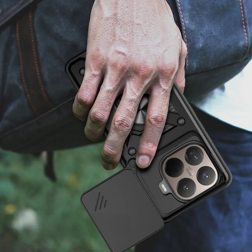 Xiaomi 15 15T Pro case black TECH-PROTECT CAMSHIELD PRO