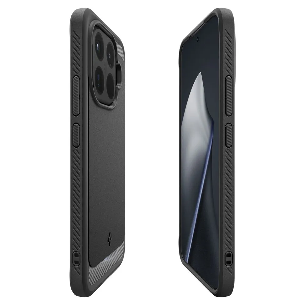 Xiaomi 15 15T Pro case black SPIGEN RUGGED ARMOR