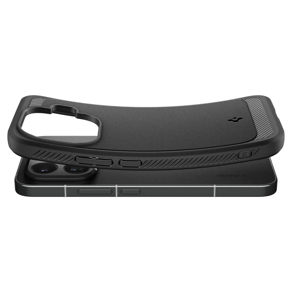 Xiaomi 15 15T Pro case black SPIGEN RUGGED ARMOR