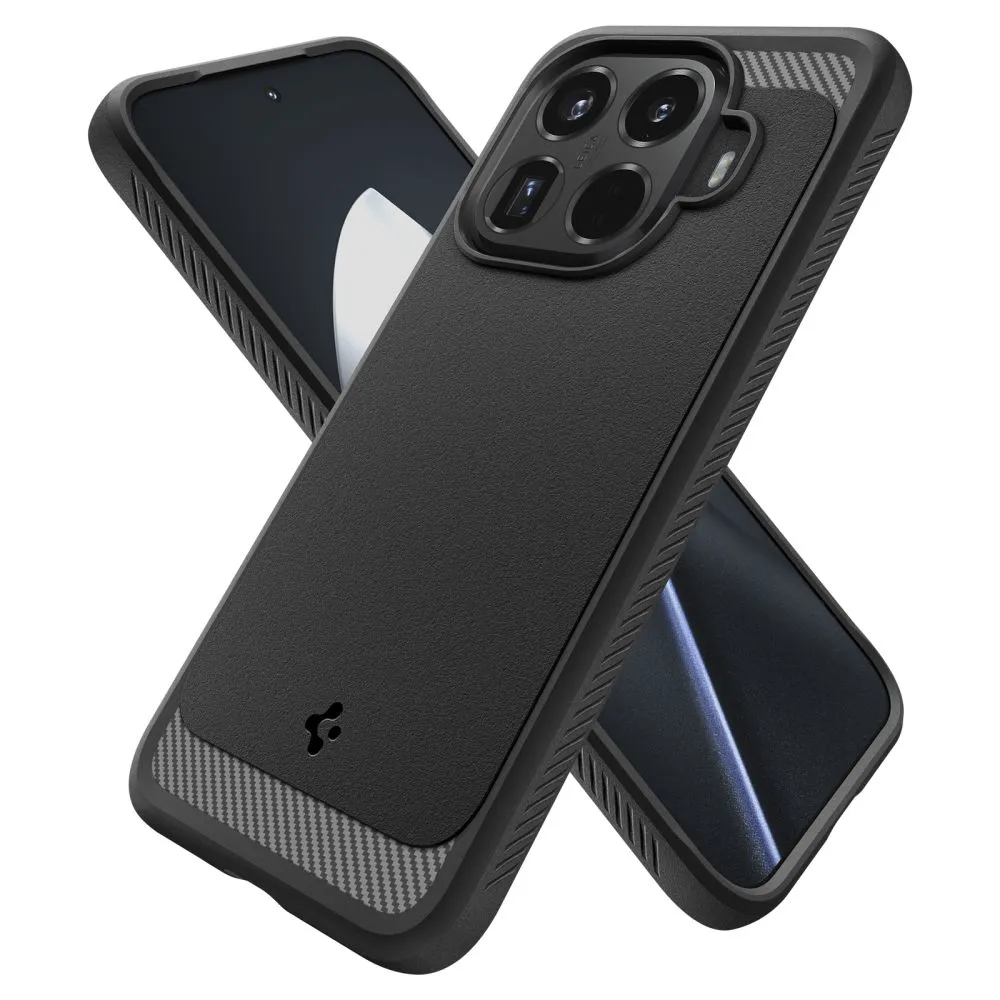 Xiaomi 15 15T Pro case black SPIGEN RUGGED ARMOR