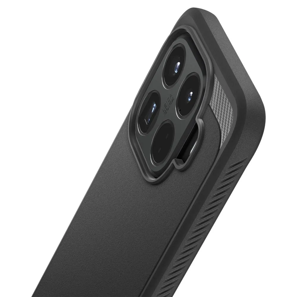 Xiaomi 15 15T Pro vāciņš melns SPIGEN RUGGED ARMOR