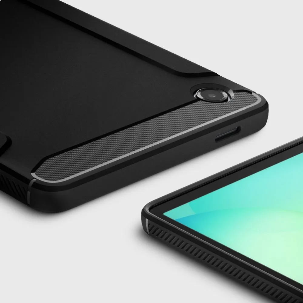 Samsung Galaxy Tab A11 8.7 tablet suojakuori, suojakotelo musta SPIGEN RUGGED ARMOR X133 / X135