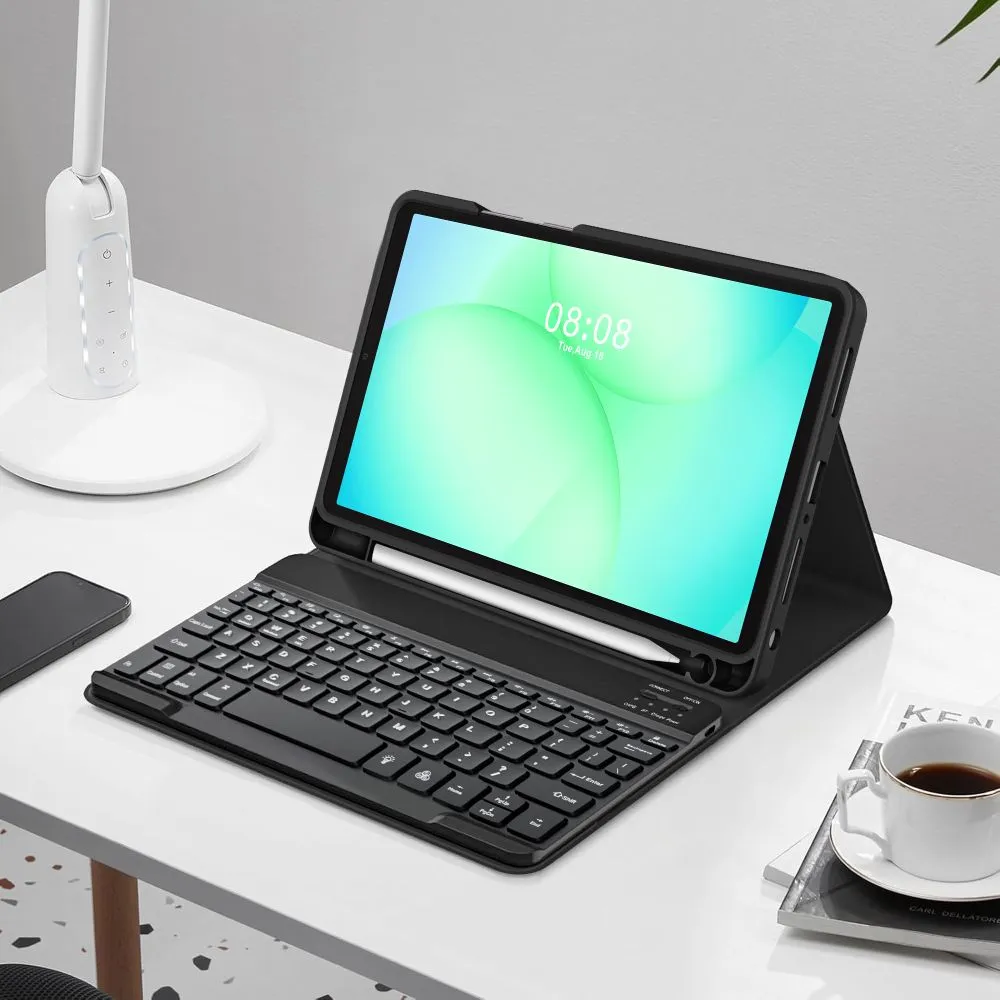 Samsung Galaxy Tab A11 Plus 11.0 tahvelarvuti ümbris must TECH-PROTECT SC PEN + KEYBOARD