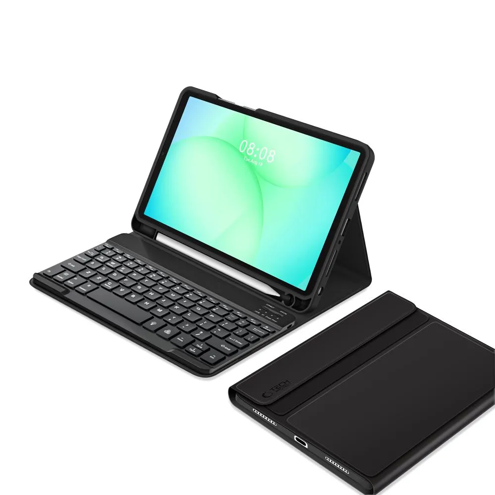 Samsung Galaxy Tab A11 Plus 11.0 tahvelarvuti ümbris must TECH-PROTECT SC PEN + KEYBOARD