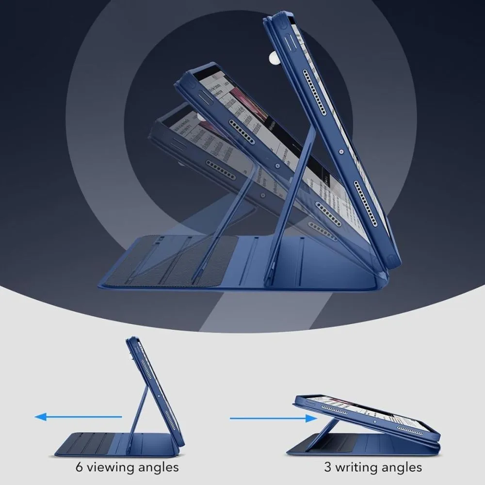 Apple iPad Pro 13 (2025) tablet case blue ESR FLIP HYBRID