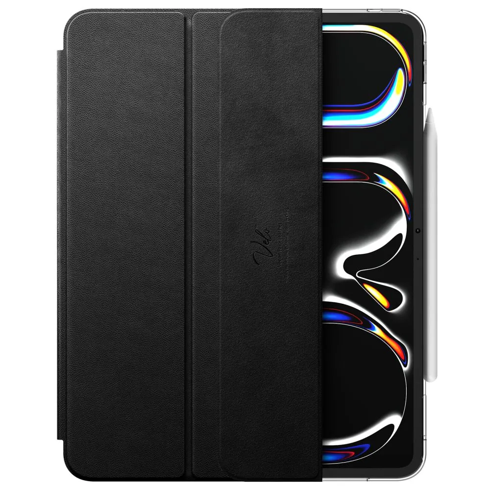 Apple iPad Pro 13 (2025) tablet case black SPIGEN LIQUID AIR FOLIO