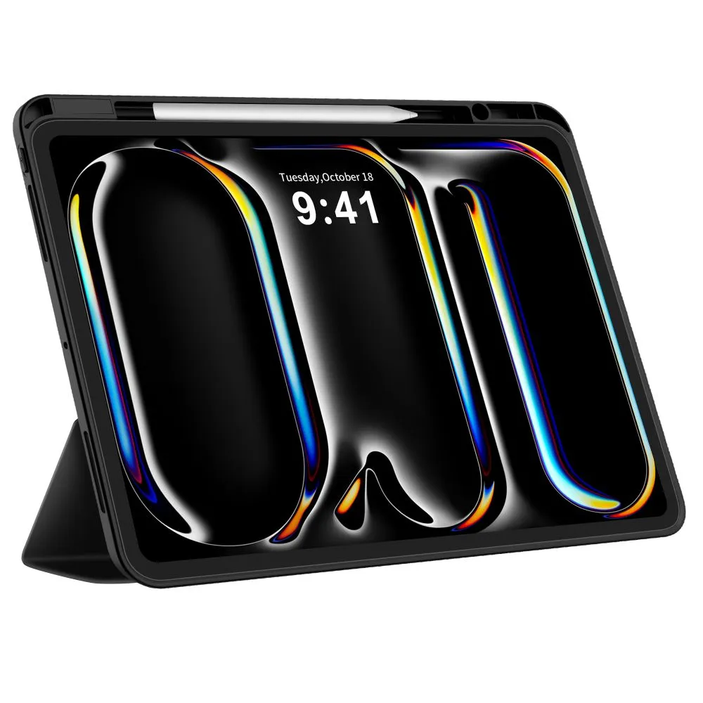 Apple iPad Pro 13 (2025) tablet suojakuori, suojakotelo musta TECH-PROTECT SC PEN