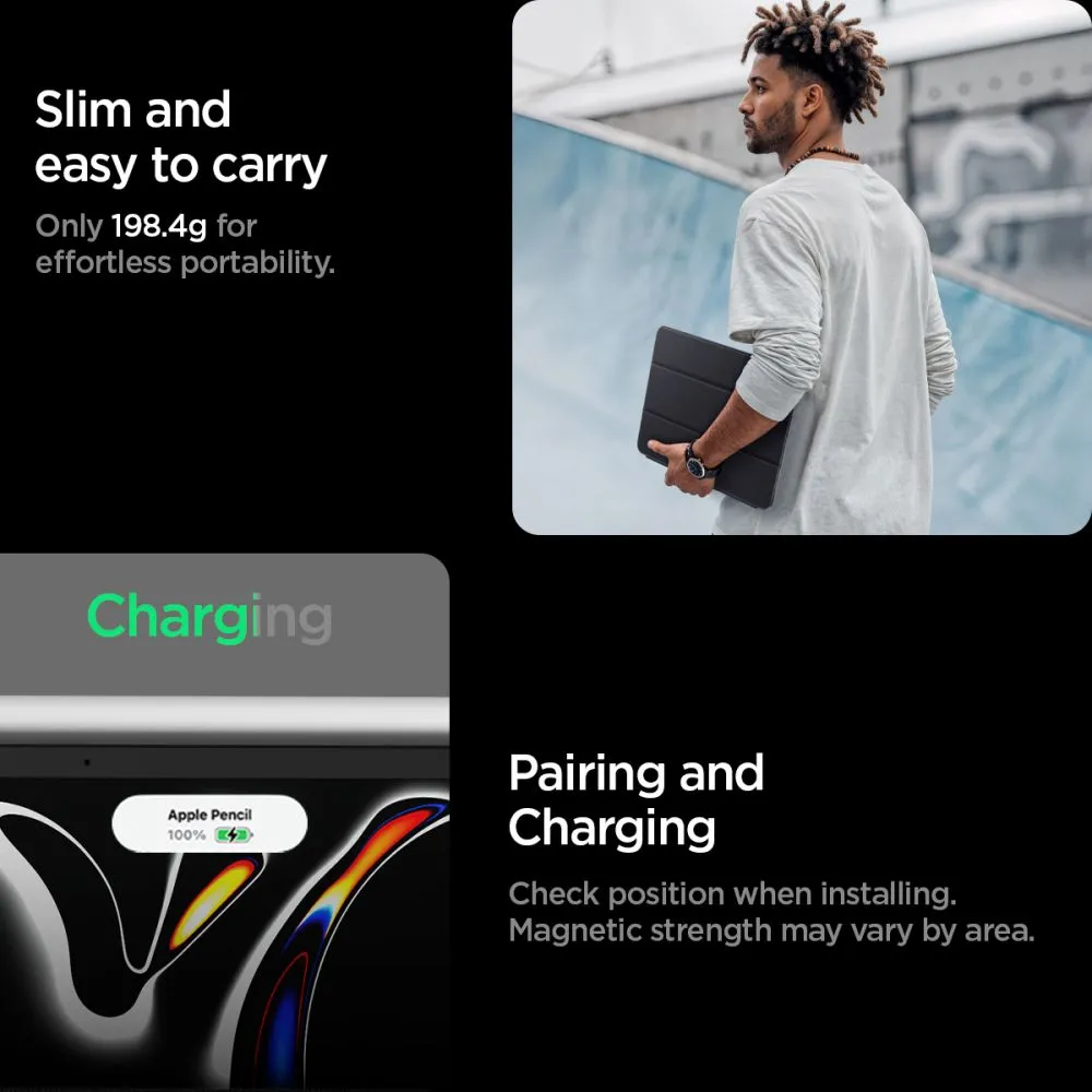 Apple iPad Pro 11 (2025) tahvelarvuti ümbris SPIGEN LIQUID AIR FOLIO