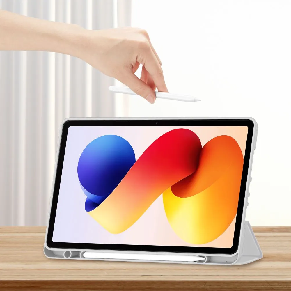 Xiaomi RedMi Pad 2 Pro 12.1 Planšetės dėklas pilkas TECH-PROTECT SC PEN