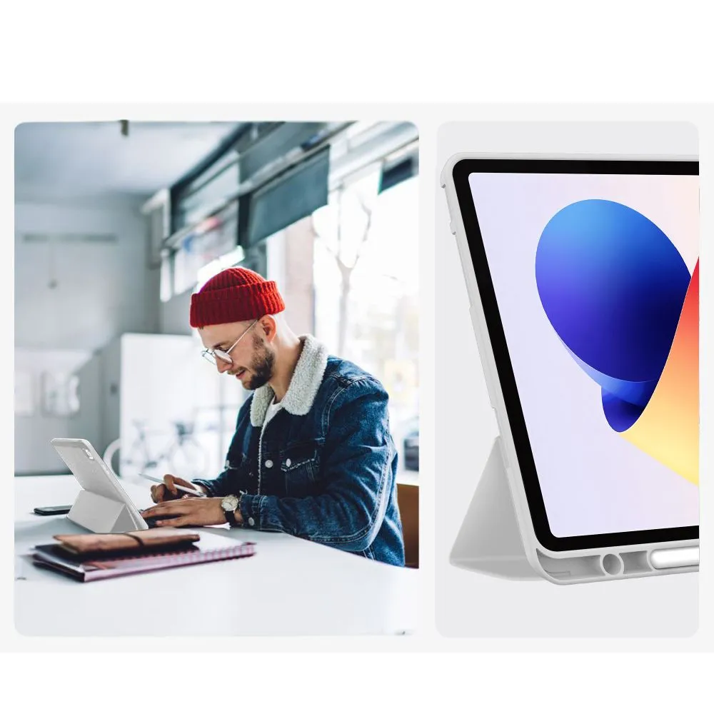 Xiaomi RedMi Pad 2 Pro 12.1 Planšetės dėklas pilkas TECH-PROTECT SC PEN