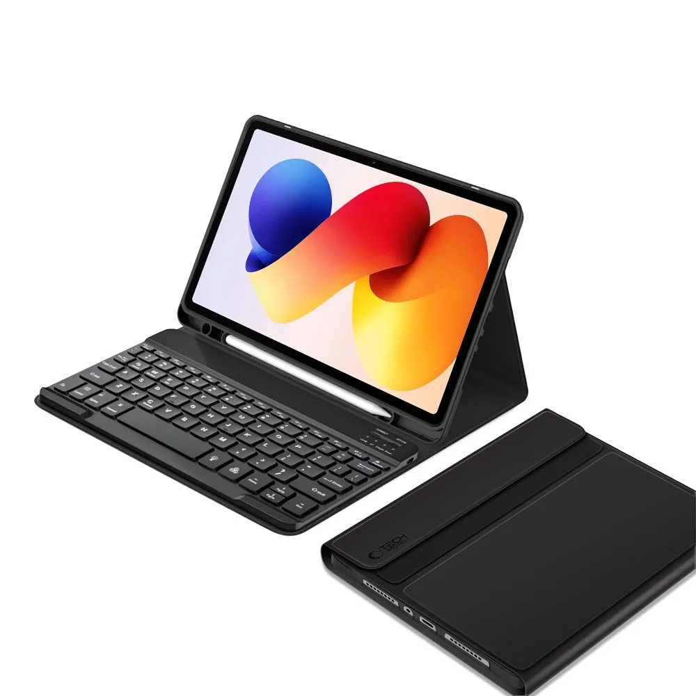 Xiaomi RedMi Pad 2 Pro 12.1 tahvelarvuti ümbris must TECH-PROTECT SC PEN + KEYBOARD