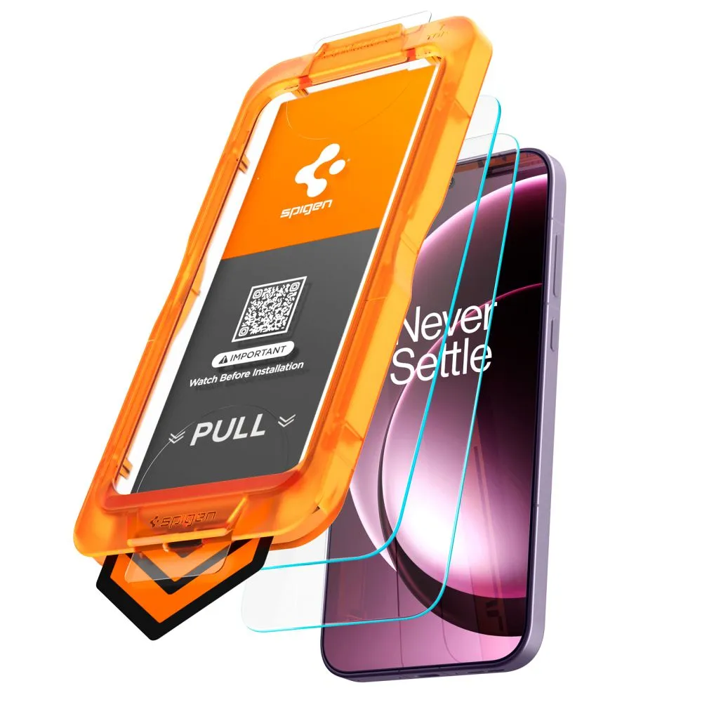 OnePlus 15 Screen Protector  SPIGEN ALM GLAS.TR SLIM AC 2-PACK