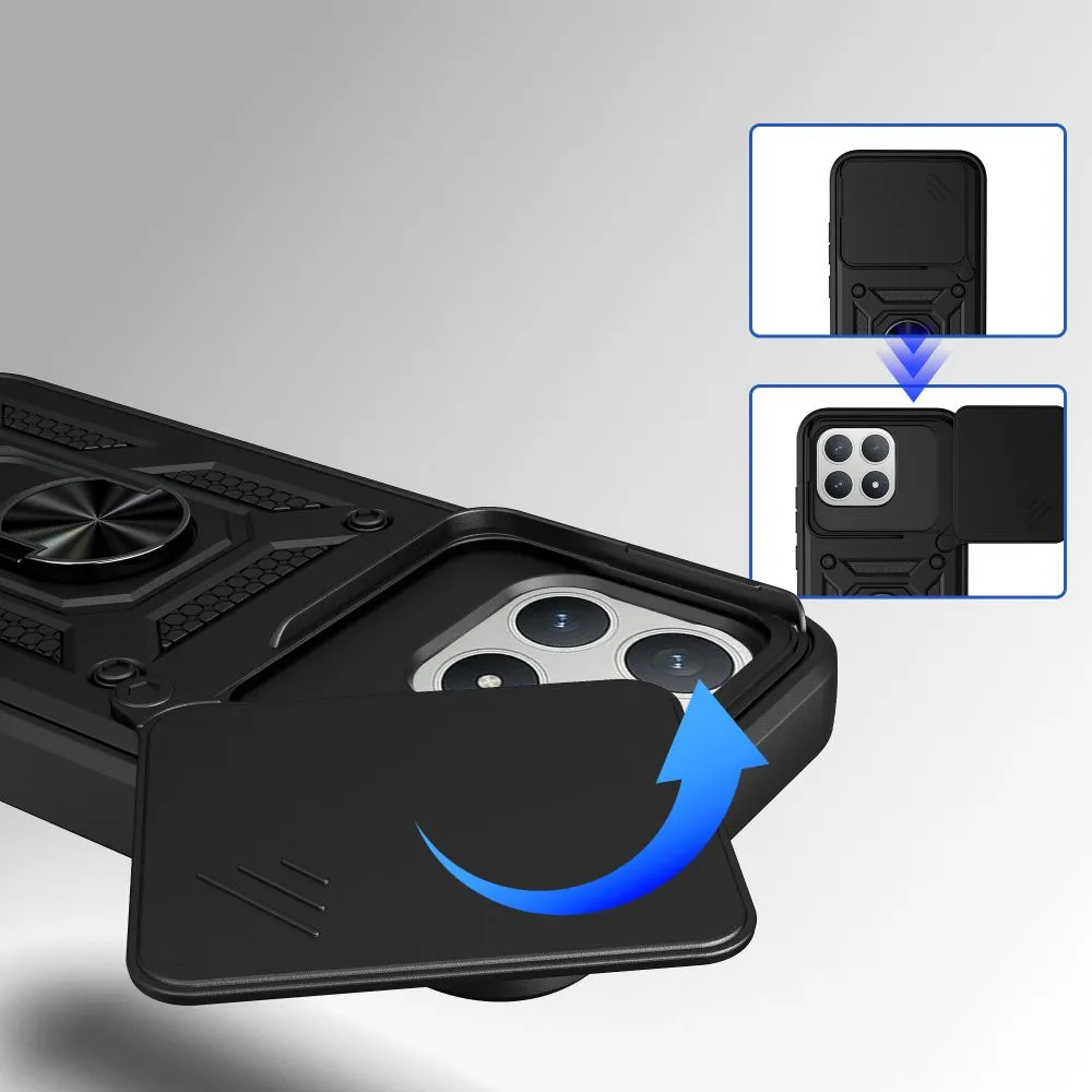 Xiaomi Poco F8 Pro suojakuori musta TECH-PROTECT CAMSHIELD PRO