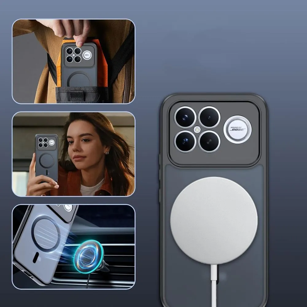 Xiaomi Poco F8 Ultra Telefoni kaaned must TECH-PROTECT MAGMAT MAGSAFE