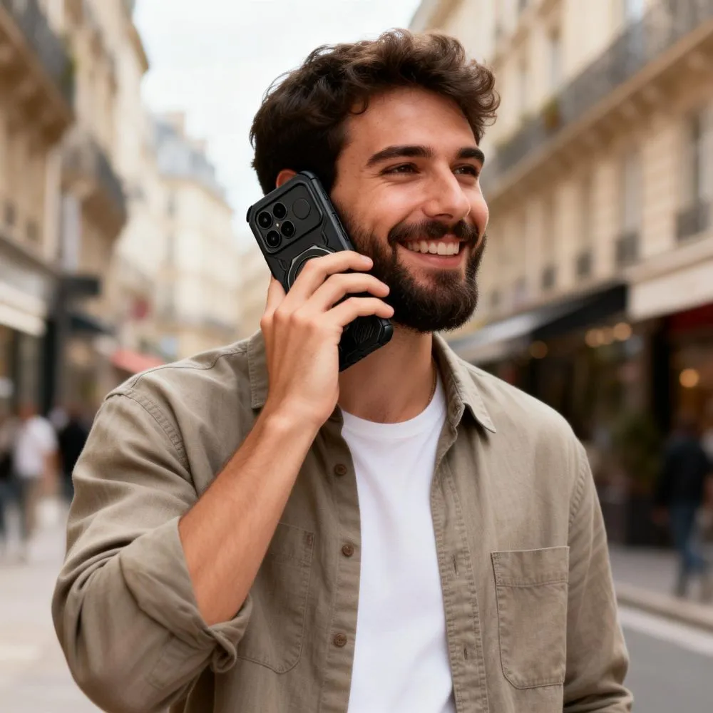Xiaomi Poco F8 Ultra Telefoni kaaned must TECH-PROTECT TACTICSTAND MAGSAFE