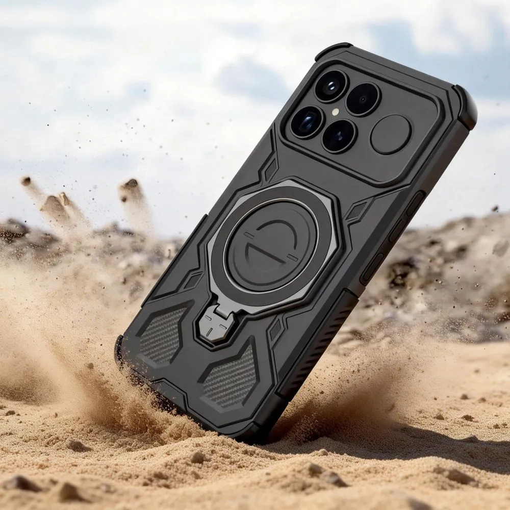 Xiaomi Poco F8 Ultra Telefoni kaaned must TECH-PROTECT TACTICSTAND MAGSAFE