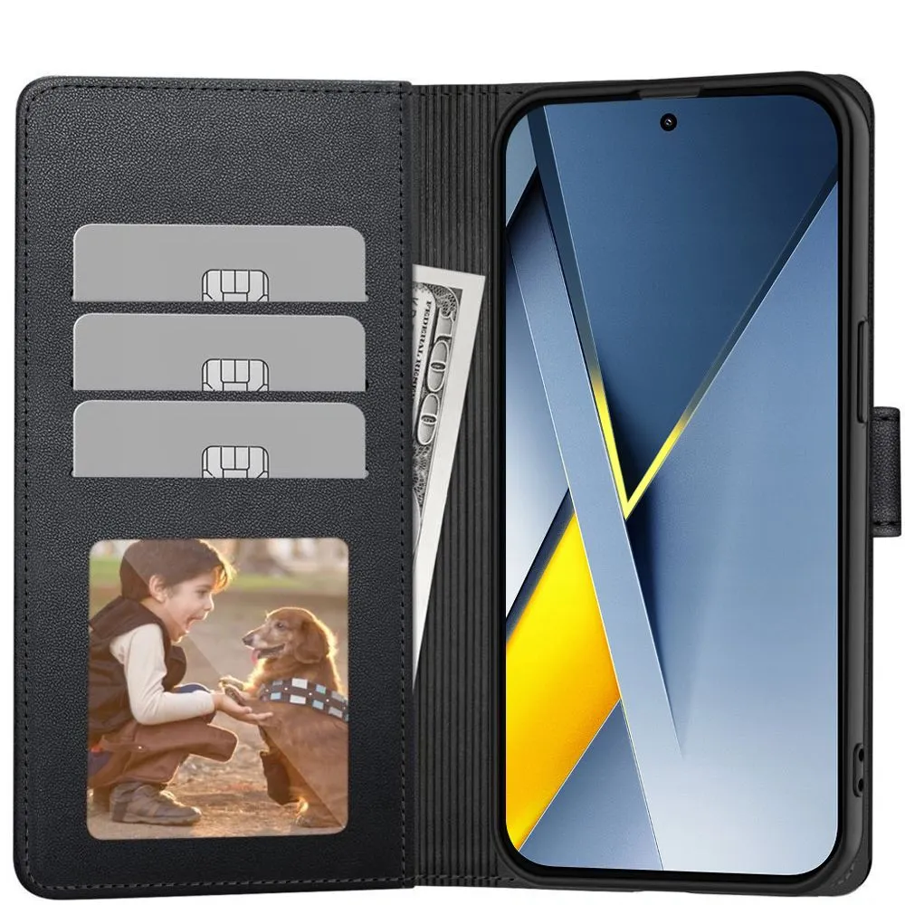 Xiaomi Poco F8 Ultra kaaned must TECH-PROTECT WALLET