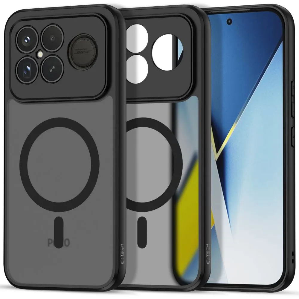 Xiaomi Poco F8 Ultra Telefoni kaaned must TECH-PROTECT MAGMAT MAGSAFE
