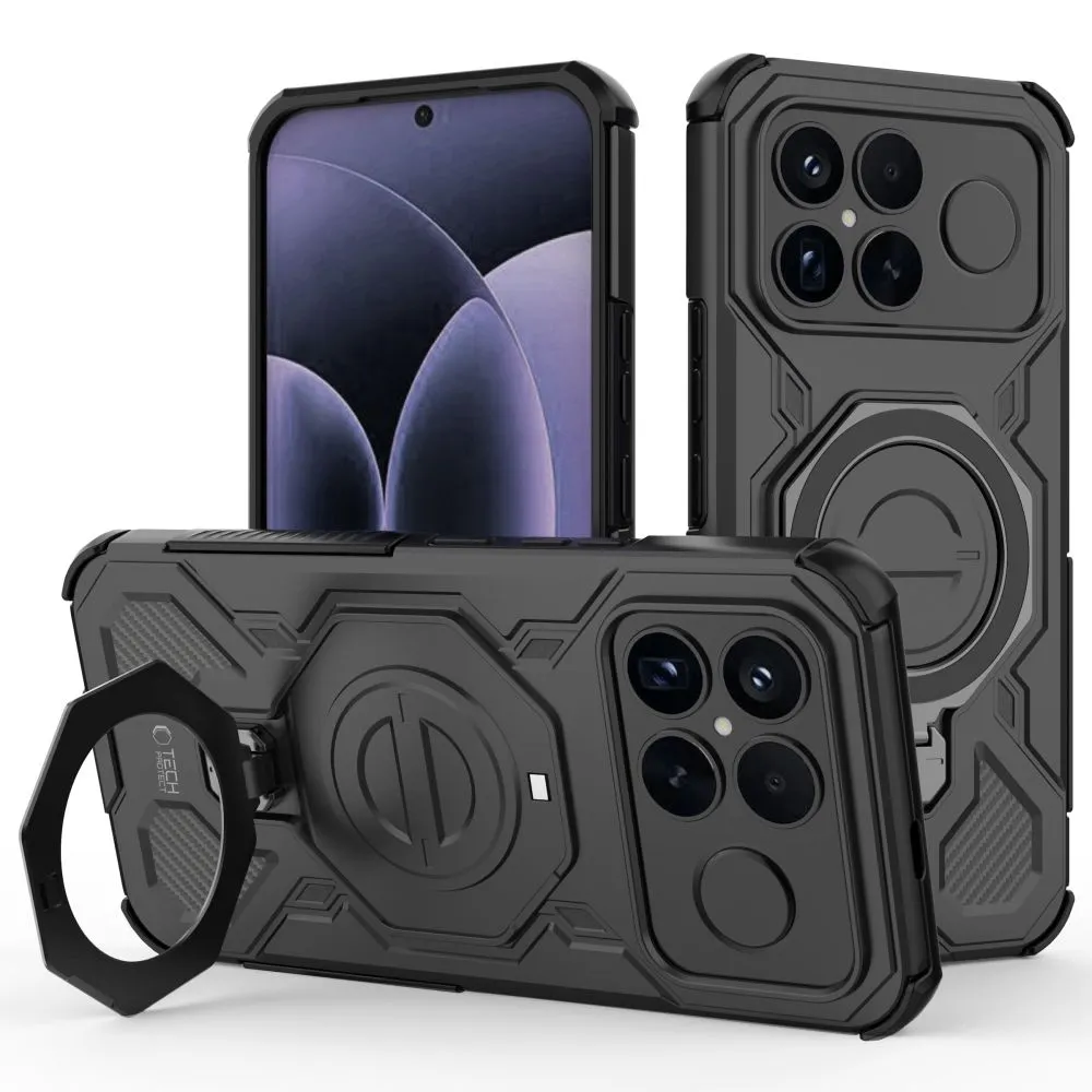 Xiaomi Poco F8 Ultra Telefoni kaaned must TECH-PROTECT TACTICSTAND MAGSAFE