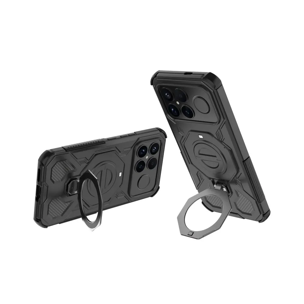 Xiaomi Poco F8 Ultra Telefoni kaaned must TECH-PROTECT TACTICSTAND MAGSAFE