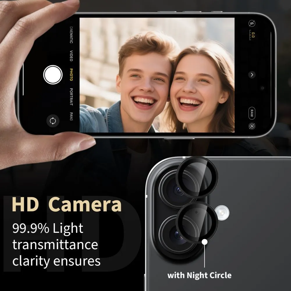 Xiaomi RedMi Note 15 Pro 5G Tempered glass  TECH PROTECT CAMRING FIT+