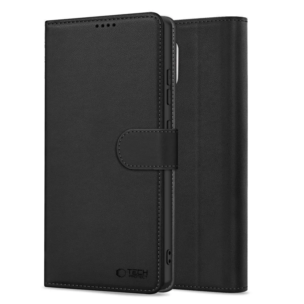 Xiaomi RedMi Note 15 Pro 5G fodral svart TECH-PROTECT WALLET