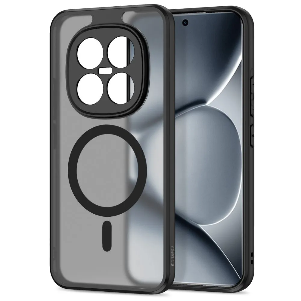 Xiaomi RedMi Note 15 Pro Plus 5G Telefona vāciņš melns TECH-PROTECT MAGMAT MAGSAFE