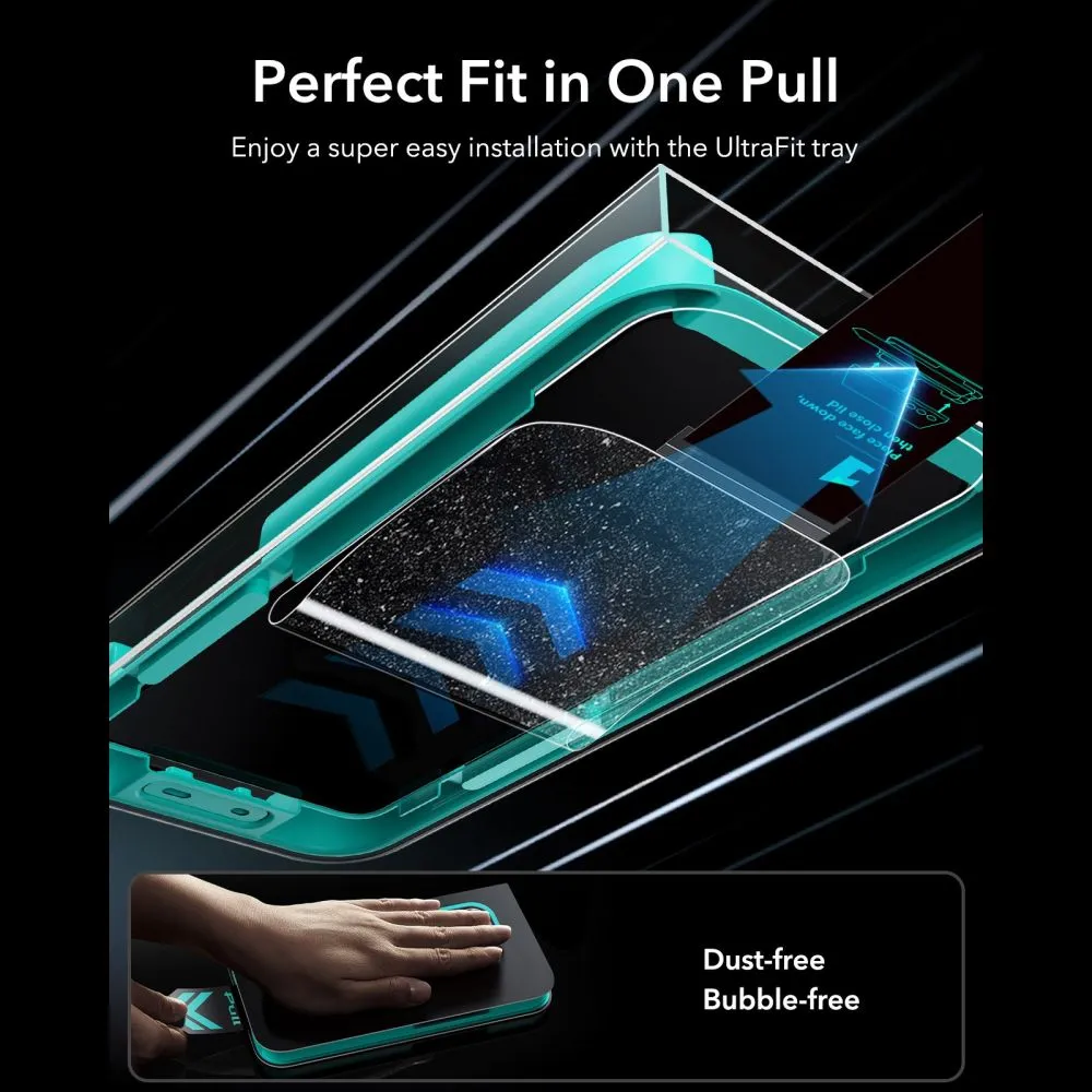 Samsung Galaxy S26 Ultra Aizsargstikls  ESR ULTRAFIT ARMORITE TEMPERED GLASS 2-PACK