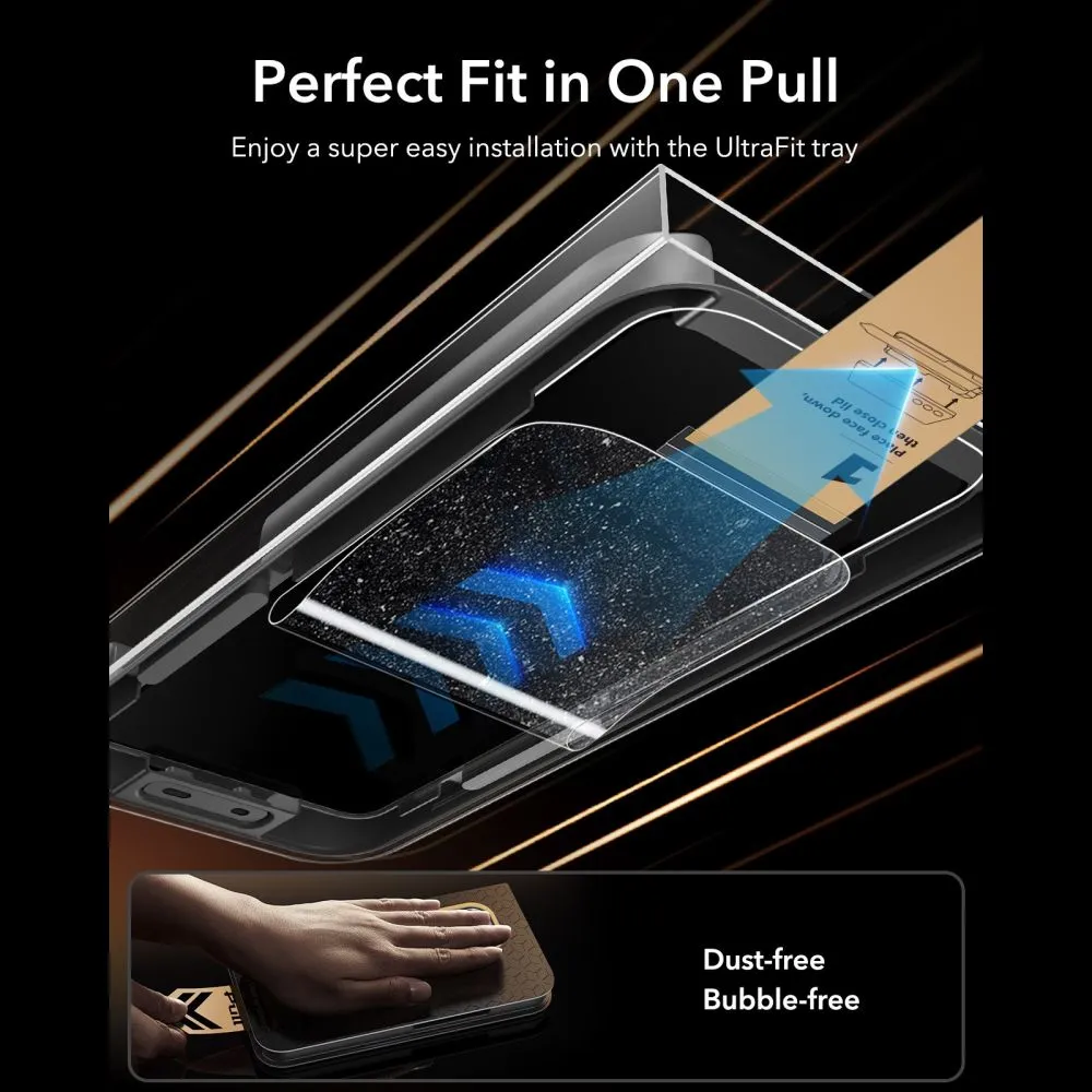 Samsung Galaxy S26 Ultra Aizsargstikls  ESR ULTRAFIT ARMORITE PRO TEMPERED GLASS