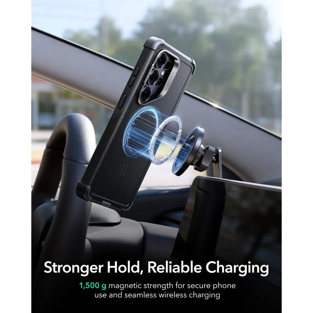 Samsung Galaxy S26 Ultra ESR CYBER TOUGH KICKSTAND MAGSAFE Telefoni ümbrised ja kaaned