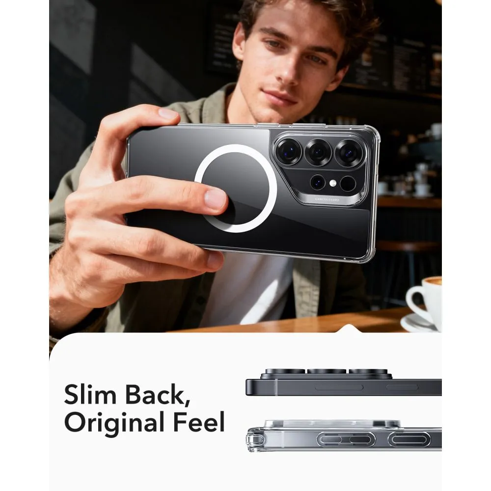 Samsung Galaxy S26 Ultra Telefona vāciņš caurspīdīgs ESR CLASSIC HYBRID MAGSAFE