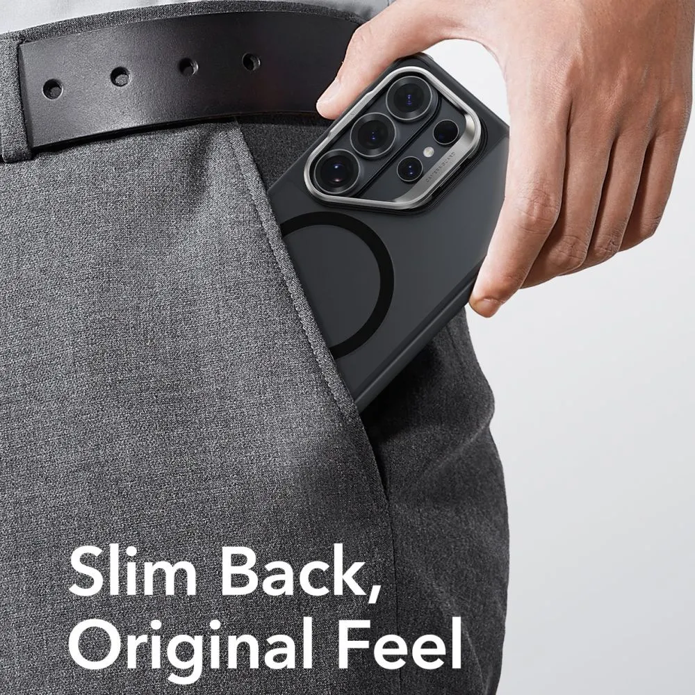 Samsung Galaxy S26 Ultra Telefona vāciņš melns ESR CLASSIC HYBRID KICKSTAND MAGSAFE