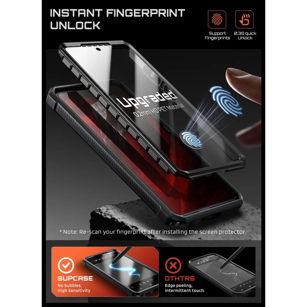 Samsung Galaxy S26 Ultra Telefona vāciņš melns SUPCASE UNICORN BEETLE PRO MAG MAGSAFE 2-SET