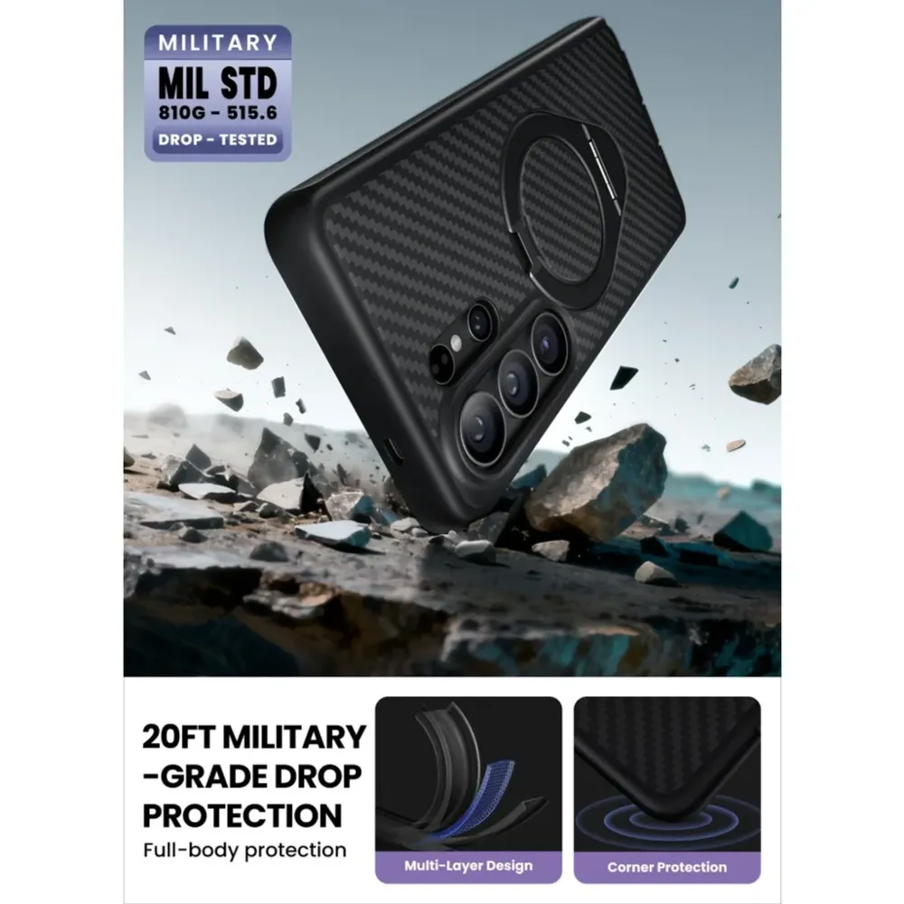 Samsung Galaxy S26 Ultra Phone Cover black SUPCASE COSMO MAG MAGSAFE