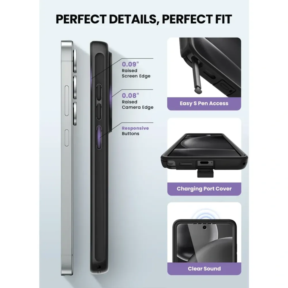 Samsung Galaxy S26 Ultra Phone Cover black SUPCASE COSMO MAG MAGSAFE