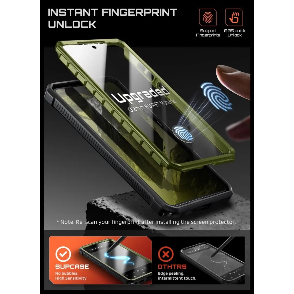 Samsung Galaxy S26 Ultra Telefona vāciņš zaļš SUPCASE UNICORN BEETLE PRO MAG MAGSAFE 2-SET