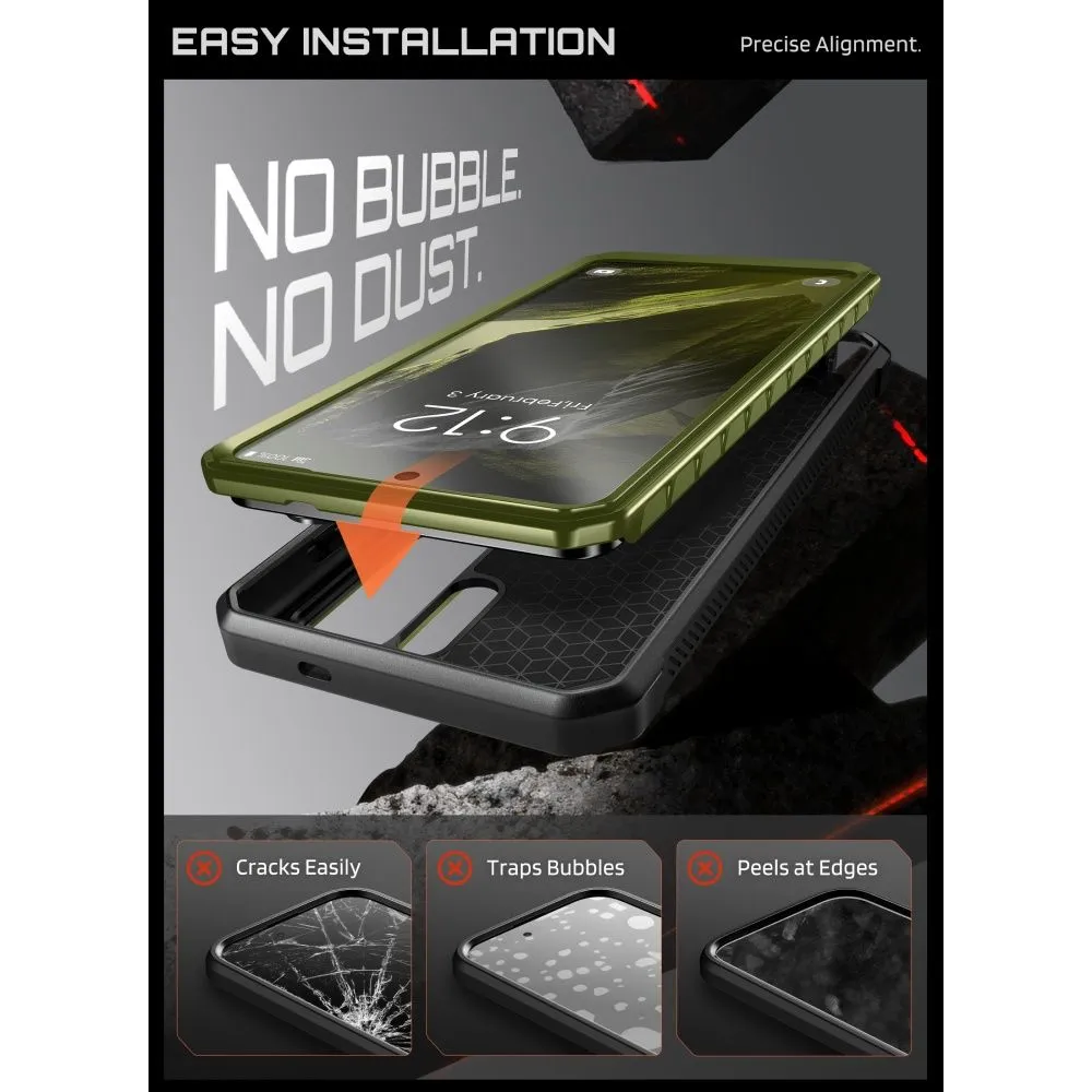 Samsung Galaxy S26 Ultra Telefona vāciņš zaļš SUPCASE UNICORN BEETLE PRO MAG MAGSAFE 2-SET