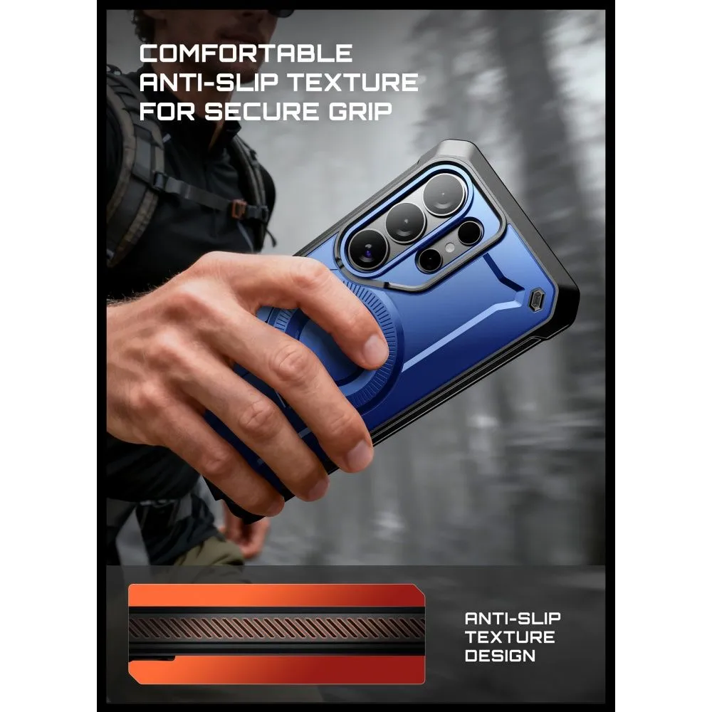 Samsung Galaxy S26 Ultra Telefona vāciņš zils SUPCASE UNICORN BEETLE PRO MAG MAGSAFE 2-SET