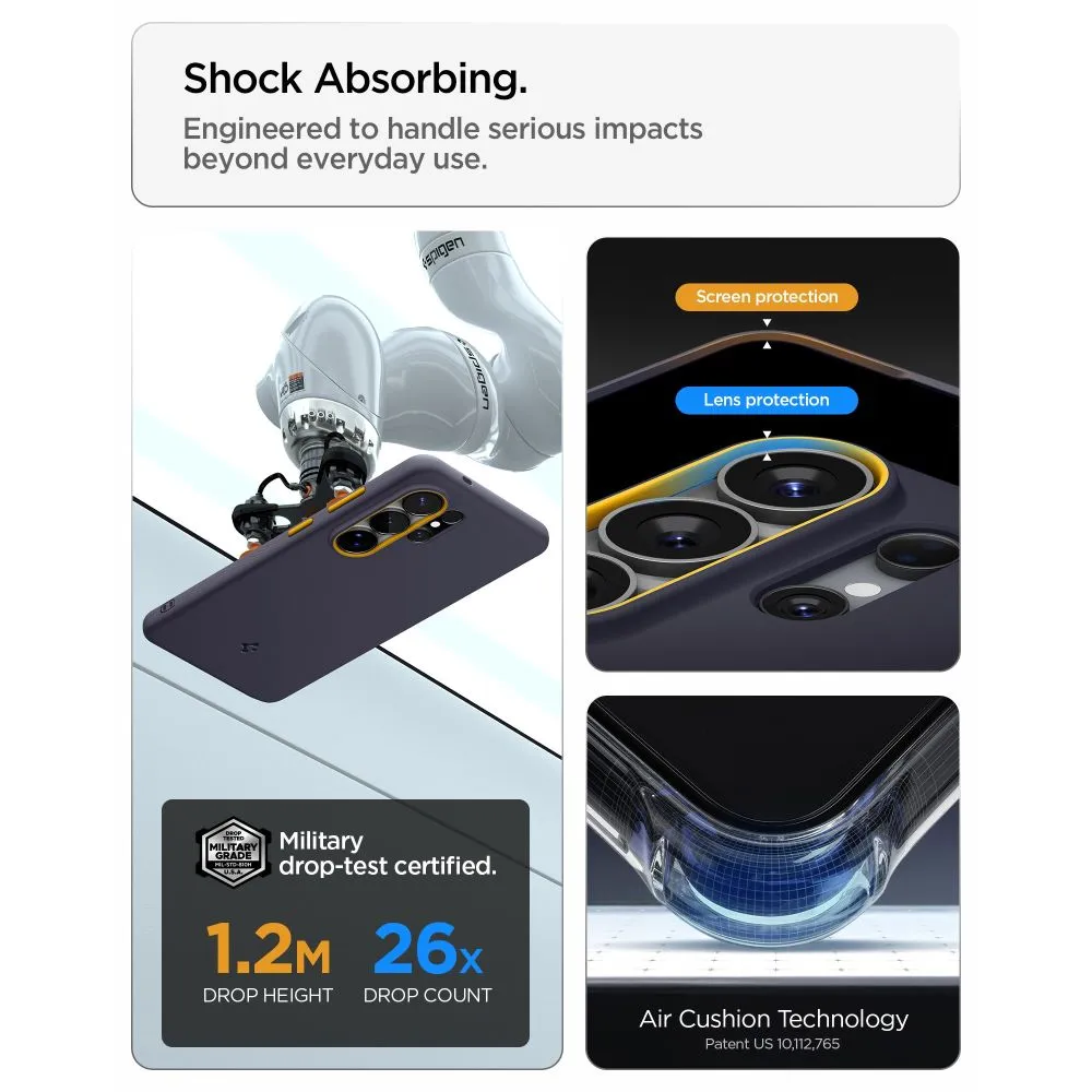 Samsung Galaxy S26 Ultra чехол синий SPIGEN NANO POP MAG MAGSAFE