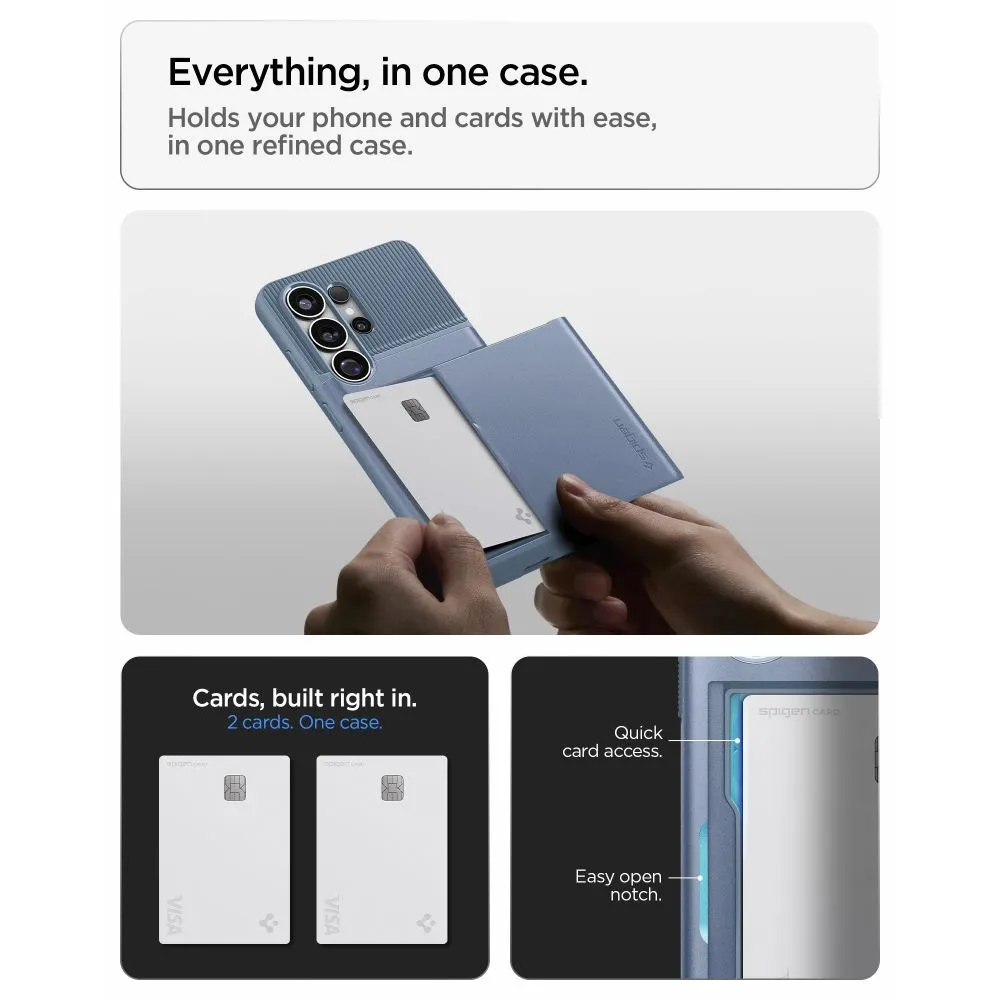 Samsung Galaxy S26 Ultra Telefona vāciņš zils SPIGEN SLIM ARMOR CS