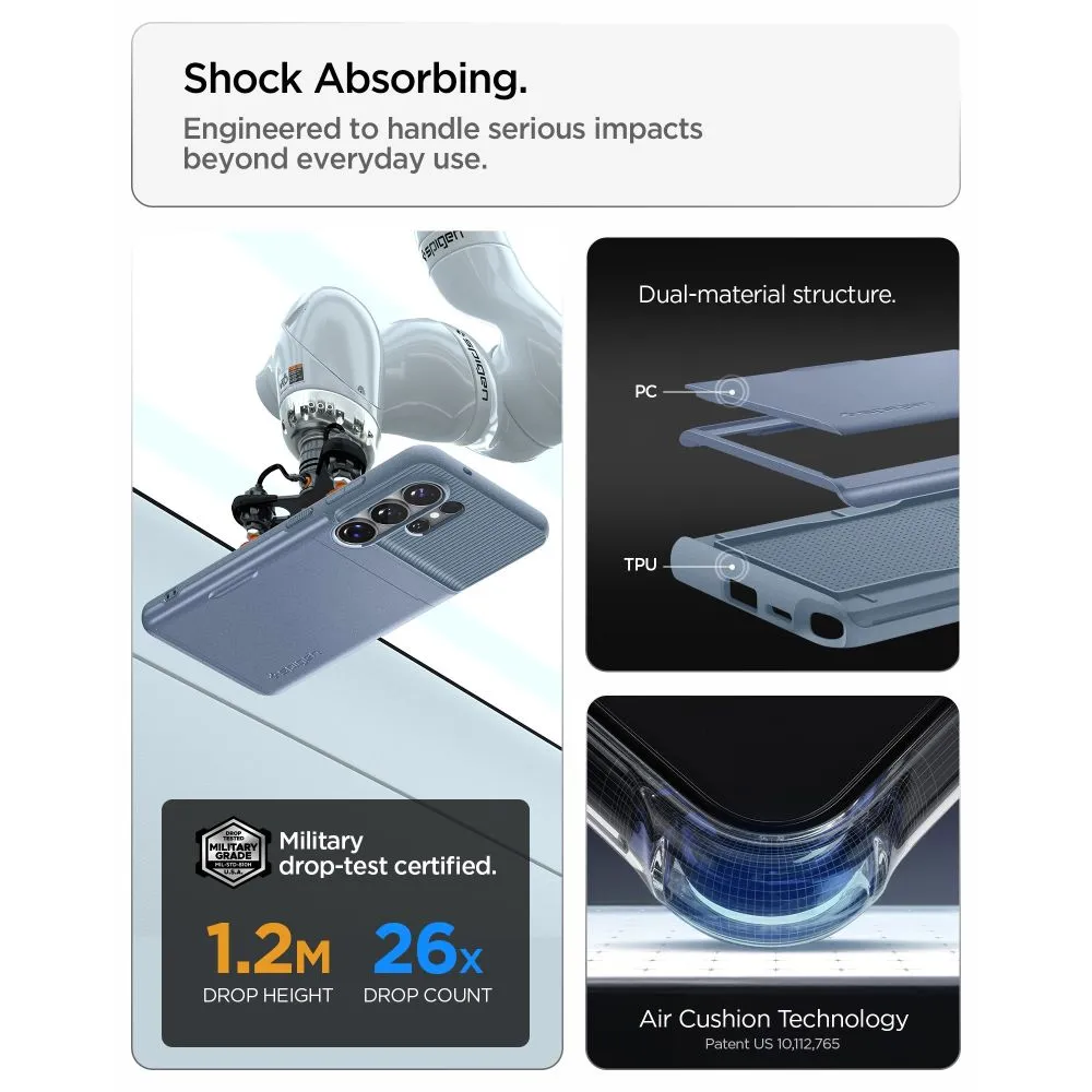 Samsung Galaxy S26 Ultra Telefona vāciņš zils SPIGEN SLIM ARMOR CS